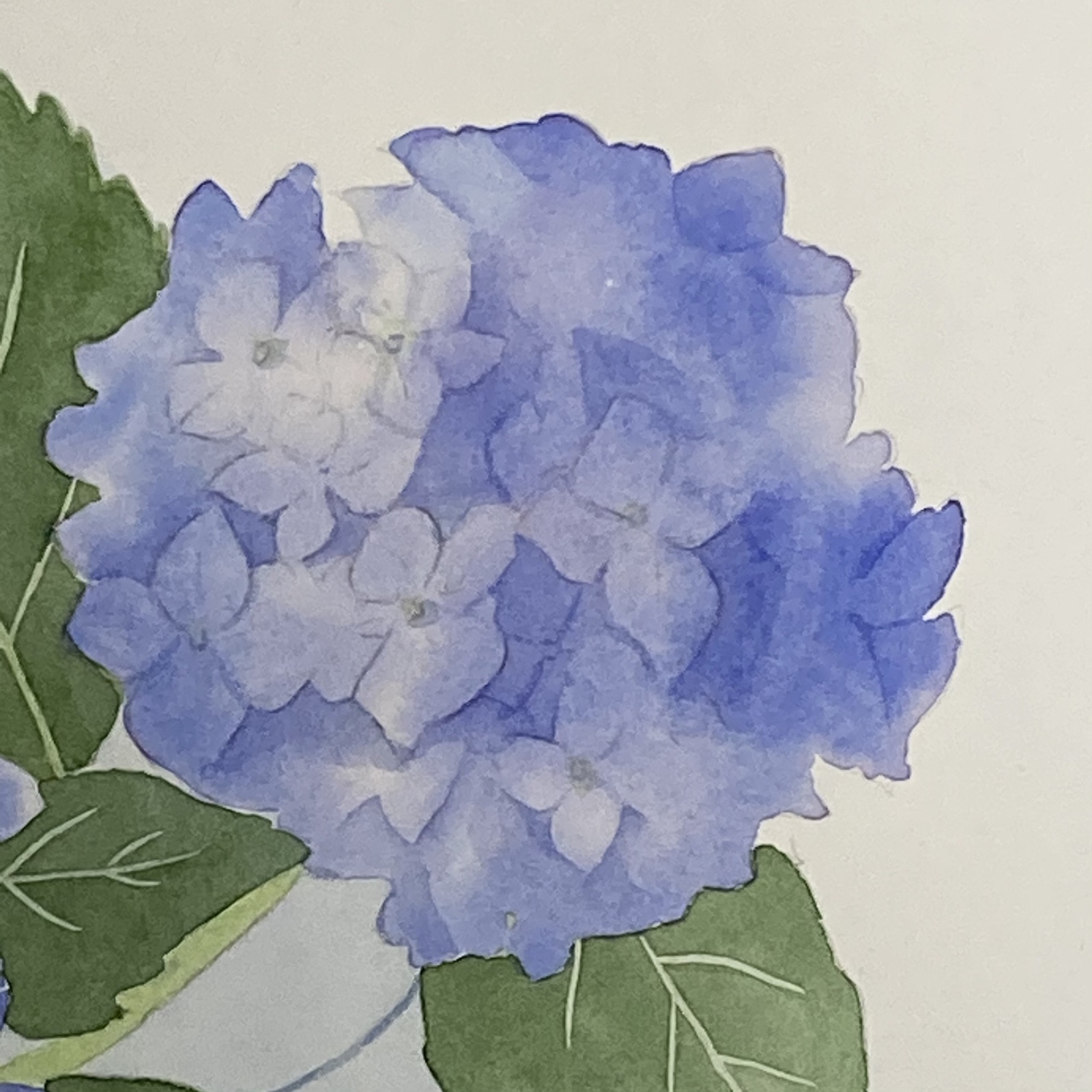 原画 アジサイの花 水彩画 - Kie's Gallery | minne byGMOペパボ 国内