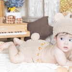 シッポ🧸ハーフバースデー👶ベビーコスチューム🐻