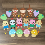 壁面飾り【秋だよ！全員集合☆】保育園 幼稚園