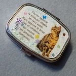 とら猫さんのピルケース アクセサリーケース 