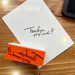 手書き風Thank you very much