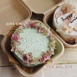 送料込♡green♡センイルケーキ♡フェイク/クレイケーキ