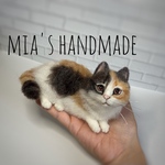 mia  サンプルページ  三毛猫   羊毛フェルト  ハンドメイド