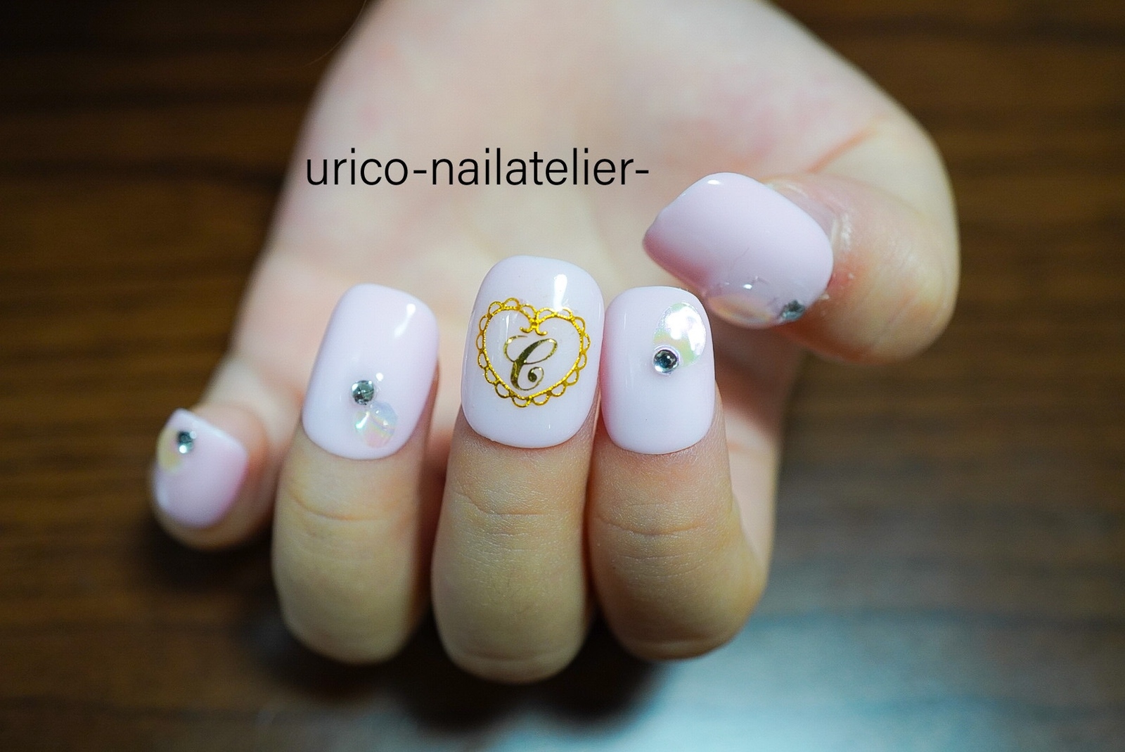 イニシャル - ネイルチップの人気通販 | minne byGMOペパボ 国内最大級