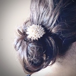 ポニーフック♪【ヘアゴム差込みアクセサリー】