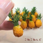 🍍リアル追求🍍（片耳分）パイナップルのピアス・イヤリング