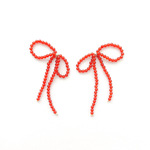 PIERCE:「Red」 grain ribbon