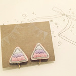 【kさまオーダー品】さんかくイヤリング