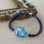 クラゲレジンのヘアゴムブレスレット