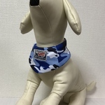 犬用 🐬ウォータークールバンダナ　　保冷剤ポケット付き　水で濡らしてひんやり　