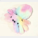 むちむちハエトリグモの赤ちゃん レインボー 虹色ぬいぐるみ シルバーアイ