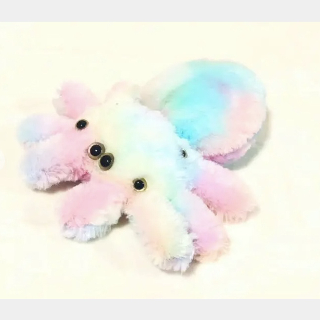 ウェル ハエトリグモのぬいぐるみ ハエトリグモなどのぬいぐるみをラクマやメルカリで販売してい