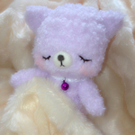 あみぐるみ パープルなネコちゃん   m49