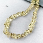 レモンクォーツAAA　チップ　15粒 天然石パーツ