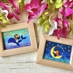 Hawaii on the desk♡ 幸せのくじらと輝く星空