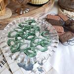  (6個)　いびつ系　アクリルパーツ　ハンドメイドアクセサリー材料 アクリルパーツ　プラスチックパーツ　アクセサリー材料　ハンドメイド材料　夏　春　クリア【0-DEF-191】