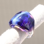 アンビエント ブルー：Ring #14：波動玉® 【現品一点もの／価格据置】