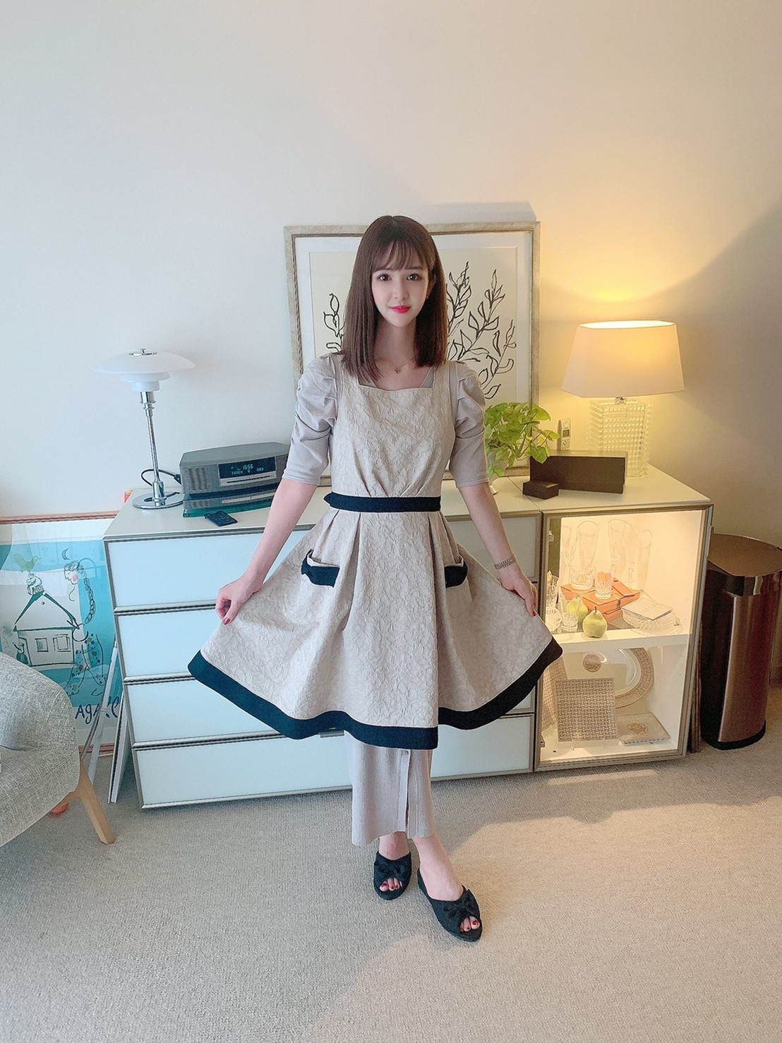 エプロン??