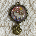 《SALE》恋する白猫(ピンク) イヤホンジャックorストラップ