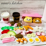 オーダー品　フェルト　ままごと　サンドパンセット