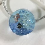 〈再販5〉水面に浮かぶ熱帯魚ヘアゴム  レジン