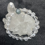 めめちゃん様専用★カイヤナイト スターカット水晶ブレスレット