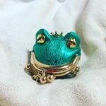 カエルちゃんがまぐち　S③ 本革