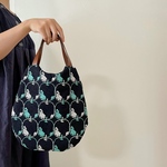 oval bag *⚮* mela navy *⚮*