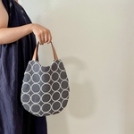 oval bag *⚮* tambourine navy (gray) *⚮*