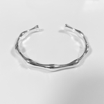 💍新作 b_8 シルバー ブレスレット バングル シルバーアクセサリー シンプル チョーカー