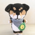 信歩様専用　チワワさん（ブラック）あみぐるみ