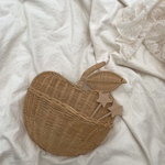 rattan りんご型basket
