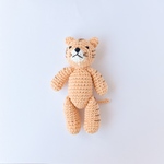 今年の干支！オーガニックコットンの虎あみぐるみ ニューボーンフォト