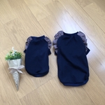 オーダー可　防蚊モステクト生地　フリルふりふりTシャツ