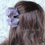 【再販多数】新色♡ 大きめリボン　バンスクリップ　 ヘアクリップ　ヘアアクセサリー　リボンクリップ　夏