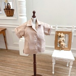 オープンカラーシャツ オーバーサイズ(BEIGE) No.T111-2107-BE