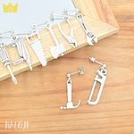 職人さんの工具ピアス【糸ノコ＆ハンマー】