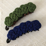 あわじ結びのバナナクリップ