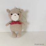 【初回限定価格！】ストラップ　くま　No.2118