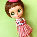 〇受注〇Blytheoutfit ‪ꔛ‬スモモとモモの初恋ワンピースsetꔛ‬