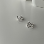 range hoop earrings(silver925)シルバーのみ
