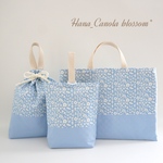 『 Good windy day ～サックス～ 』＊ レッスンバッグ 上履き入れ 体操着袋 3点セット ＊ 入園グッズ 入学グッズ
