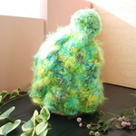 ふわふわニット帽