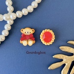 たからものクッキー【観賞用/ピアス/イヤリング】