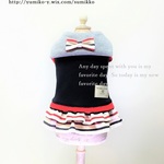 １着で３度かわいい！セーラーカラーワンピS・トリコロール