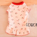 現品限り!さくらんぼ🍒ワンちゃんワンピース