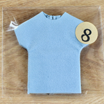 086　エイトサイズ 　Tシャツ　ブルー