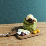 【summer sale】抹茶の積み上げパンケーキ
