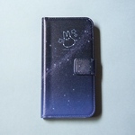 【iPhone全機種/Android各種対応】星空うさぎのmeme手帳型スマホケース