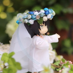 小人の花冠（ウィエディング・ベール）オビツ11サイズ　布花